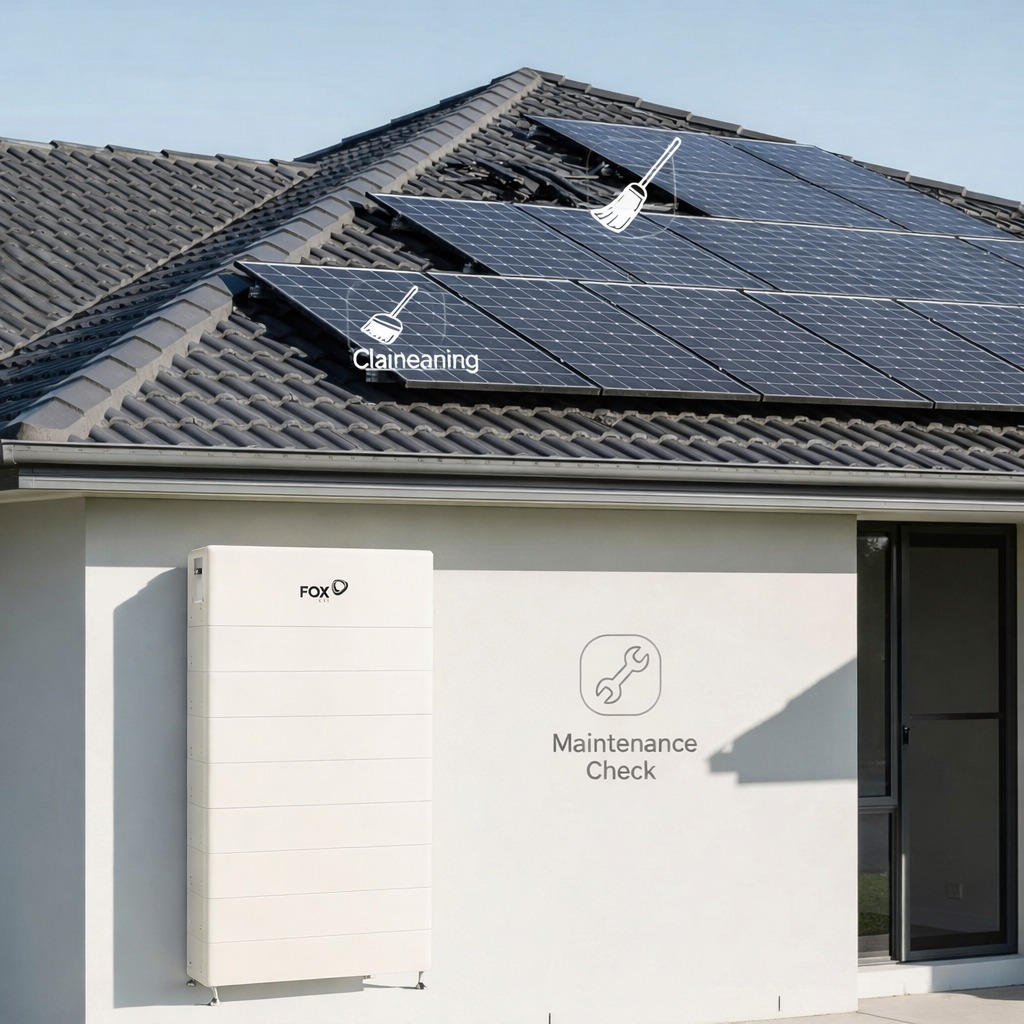 solar battery maintenance