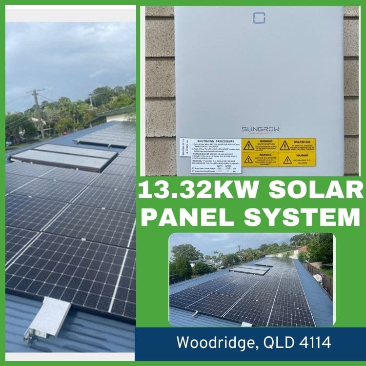 13.32KW Solar Panel System Woodridge, QLD