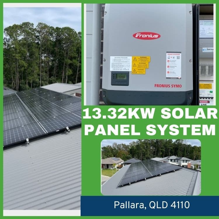 13.32 KW Solar Panel System Pallara, QLD