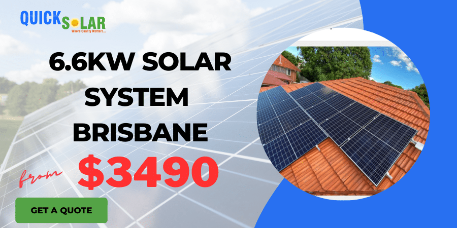 6.6 KW Solar System Brisbane Cost