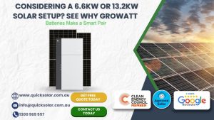 Growatt Battery Combos for 6.6kW & 13.2kW Solar Systems