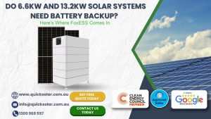 Do 6.6kW and 13.2kW Solar Systems Need Battery Backup?