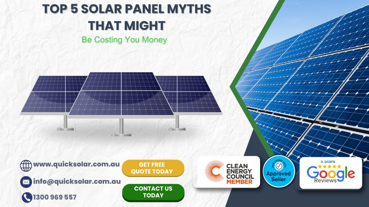 Top 5 Solar Panel Myths That Might Be Costing You Money