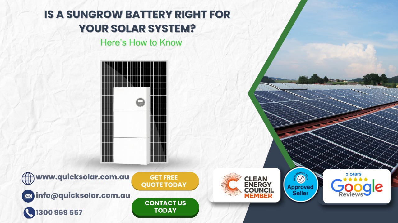 Is a Sungrow Battery Right for Your Solar System? Here’s How to Know