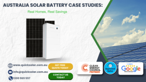 solar battery case study Australia