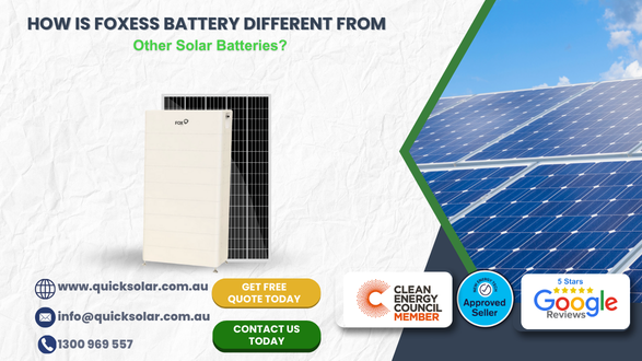 How Is Foxess Battery Different From Other Solar Batteries?