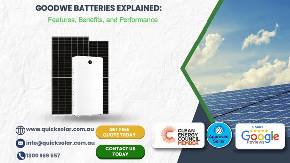GoodWe battery installation