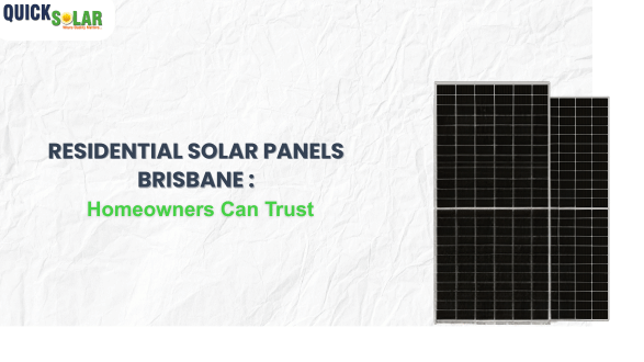 residential solar panels brisbane